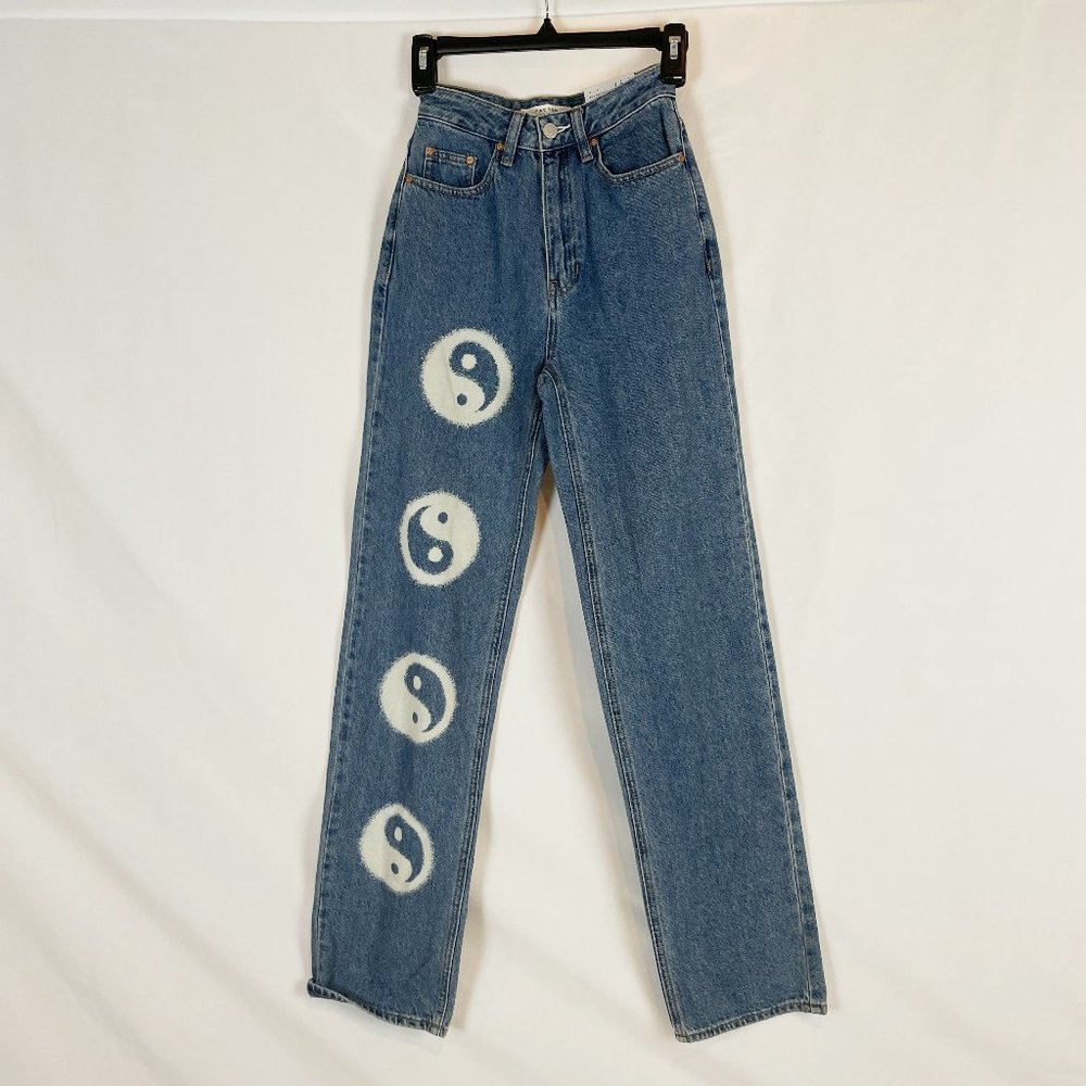 PacSun Jeans 90's Boyfriend Yin & Yang 23